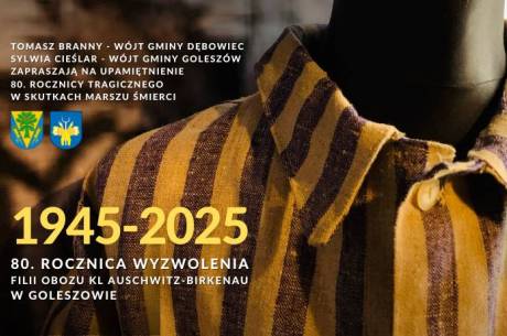  80. rocznica wyzwolenia filii obozu KL Auschwitz-Birkenau w Goleszowie